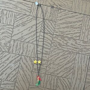 Disney Ariel Necklace with Stars - Black and Yellow